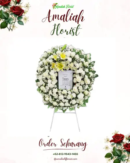 Krans Bunga Duka Lenggahjaya